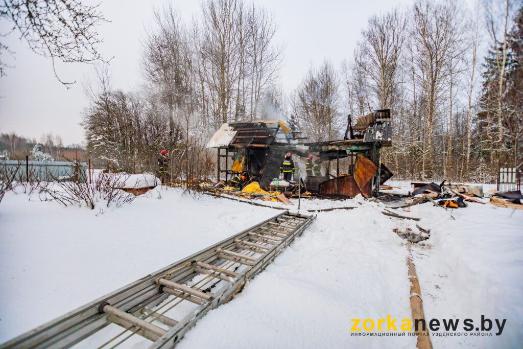 после пожара