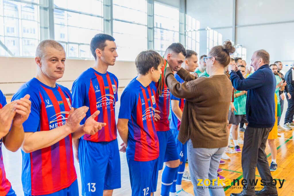 награждение футболистов