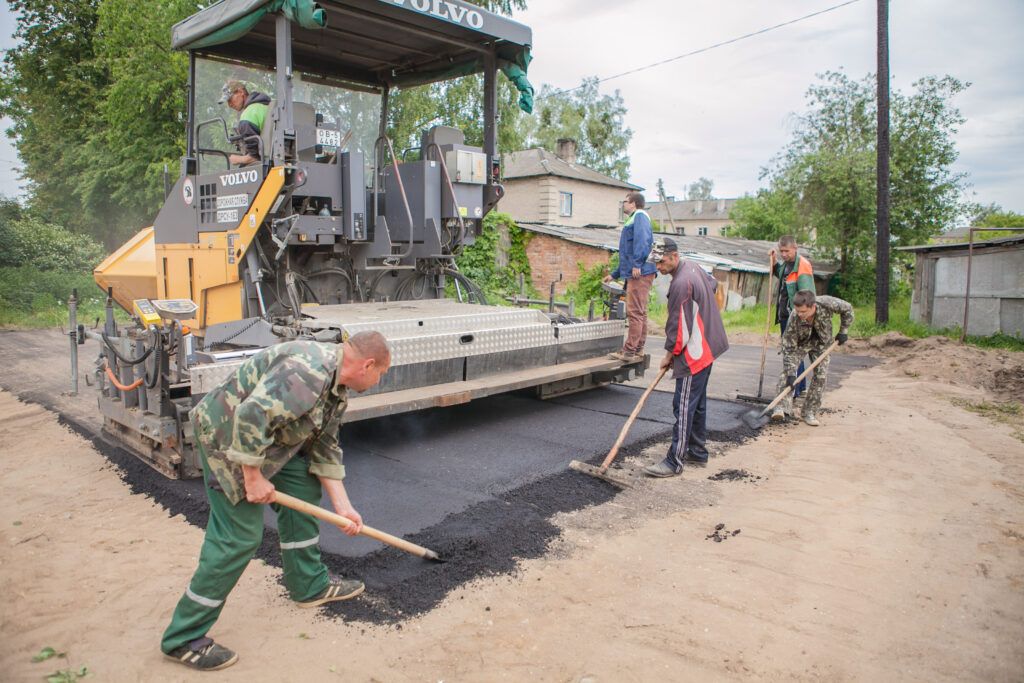 Узнали, где появится асфальт в Узде