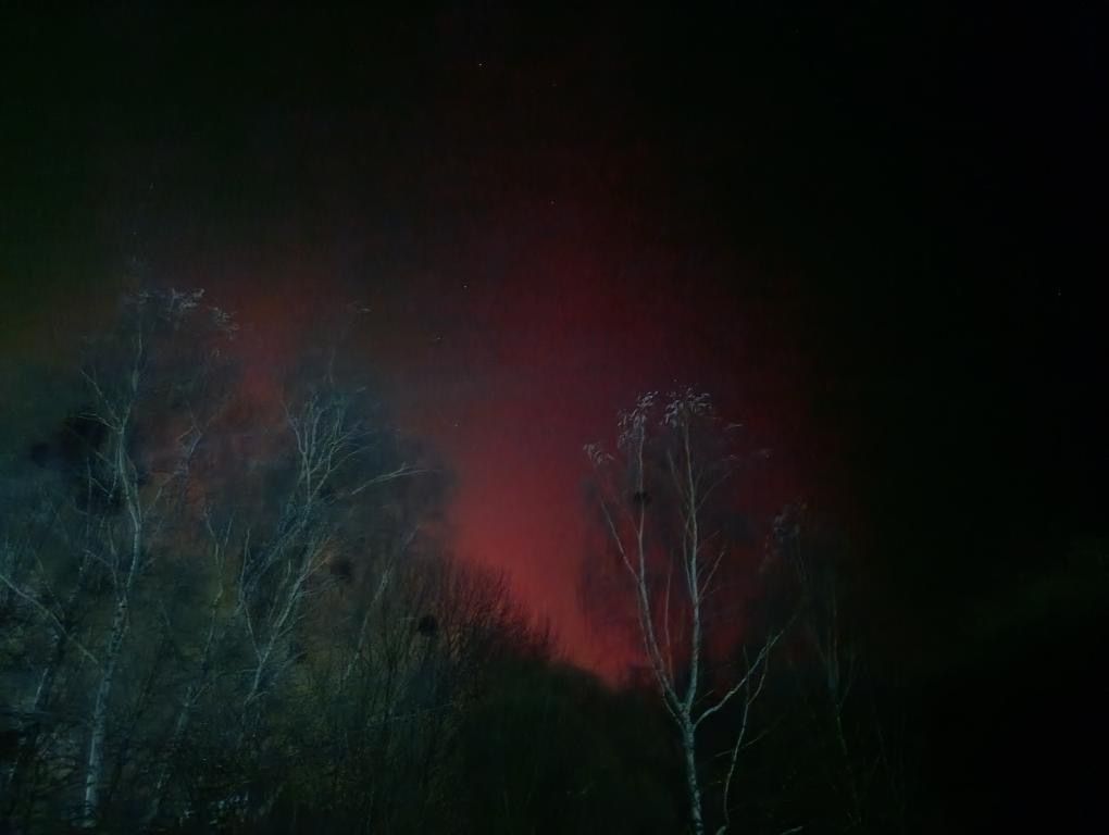 ночное небо над Уздой