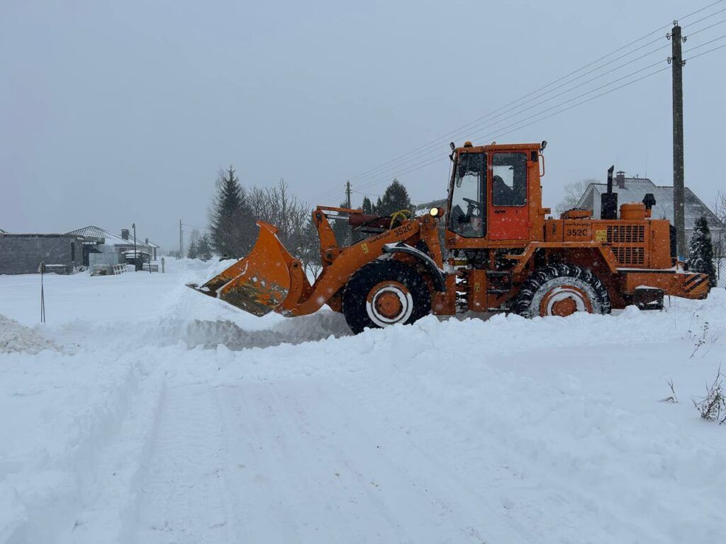 расчистка снега