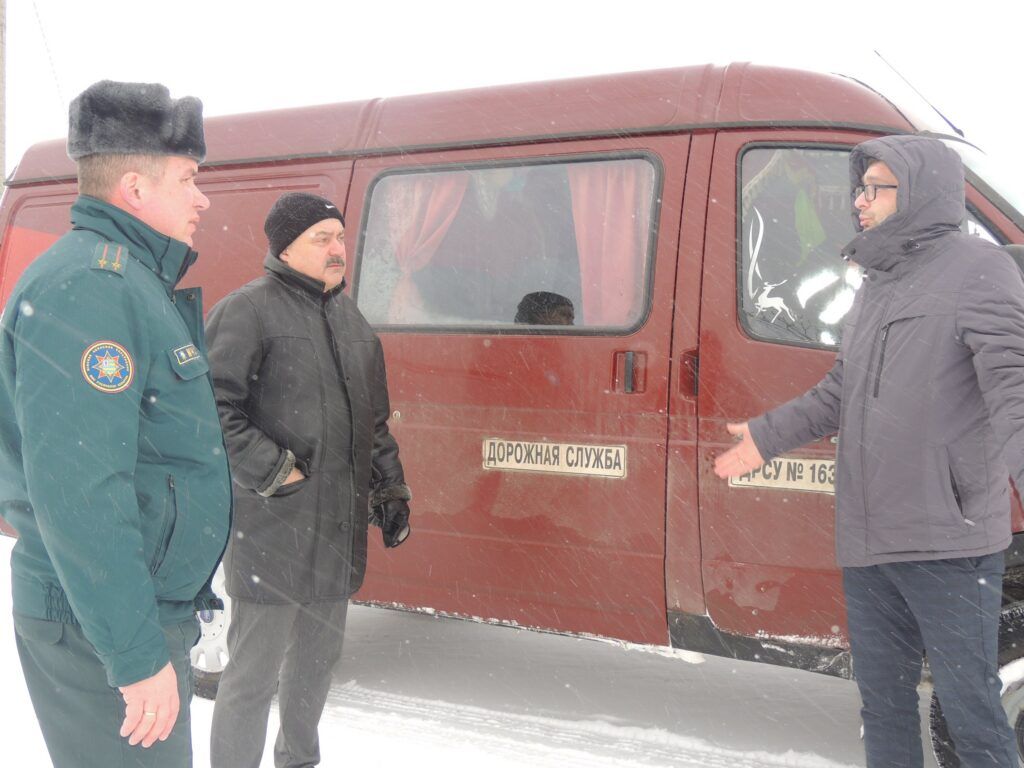 Как на Узденщине взаимодействуют службы во время непогоды