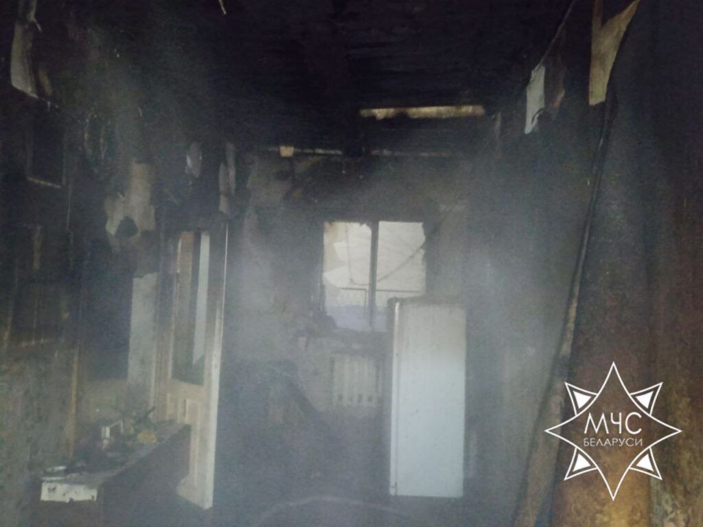 Пожар в Дещенке повредил одну из комнат в жилом доме