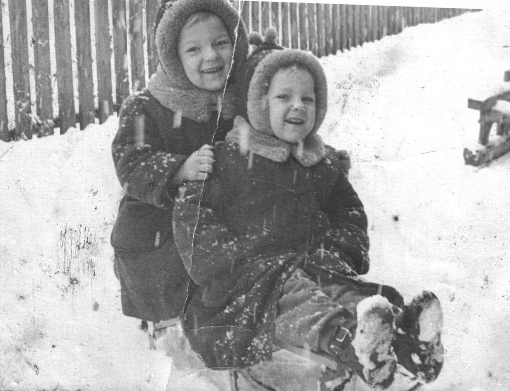 Ретрофото. Зимние забавы — 1963 год