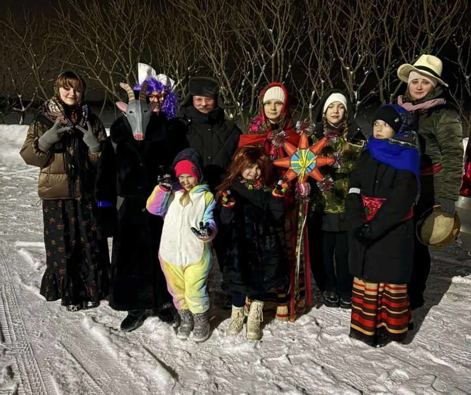 Почему ребята из Кухтичей любят щедровать