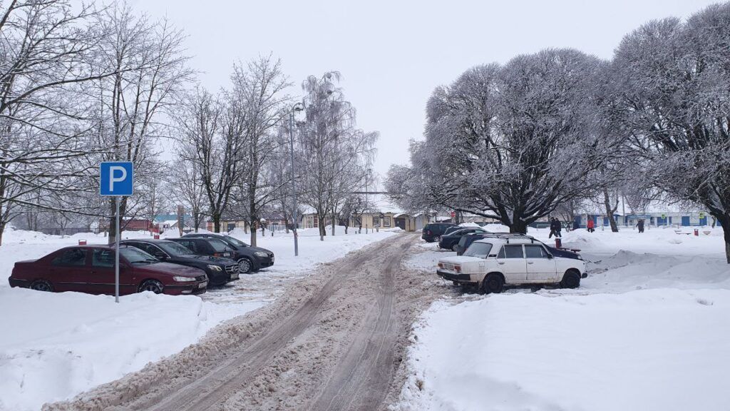 парковка на вокзале