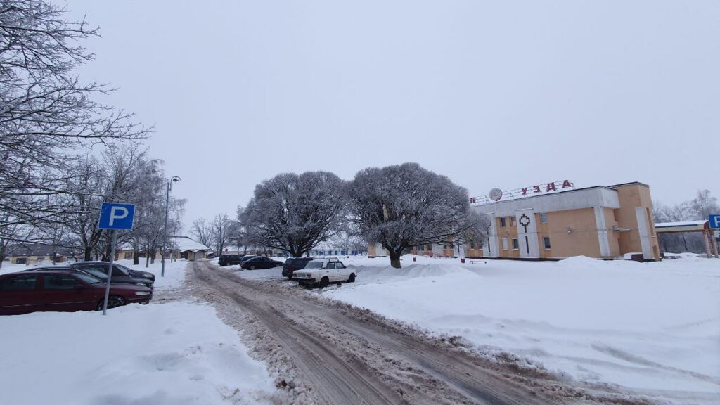 парковка возле вокзала