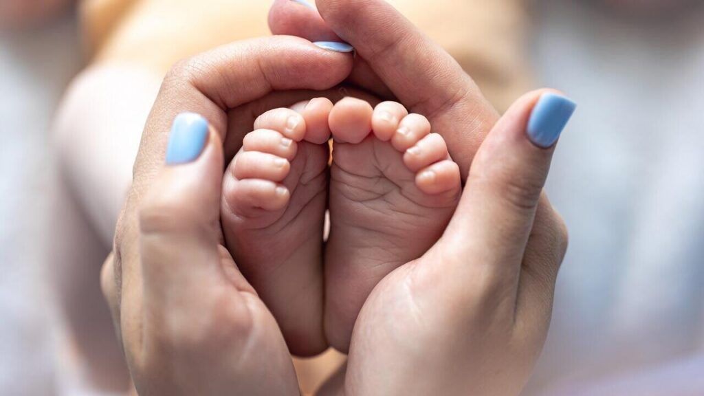 детские ножки