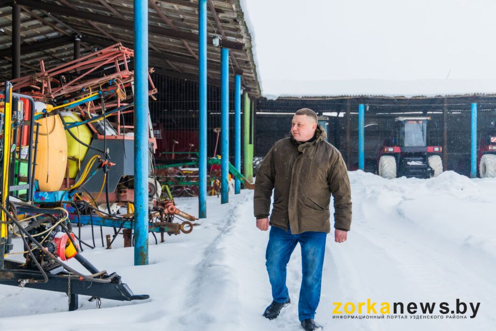 Посмотрели, как готовят технику к весенним работам в «Асилке»