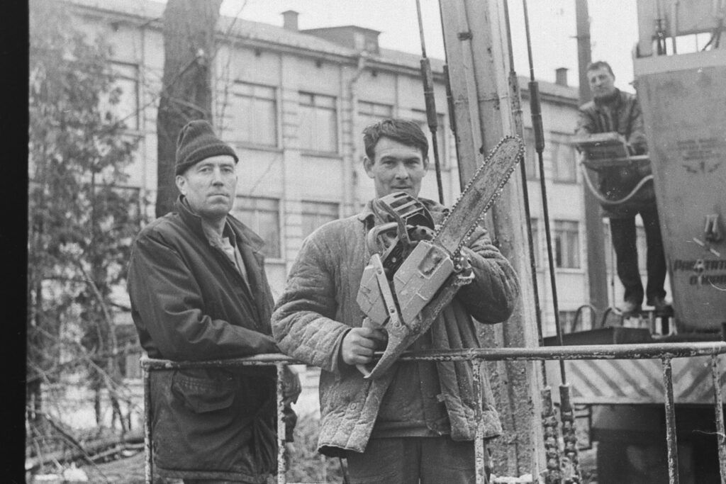 Ретрофото. Мужская работа