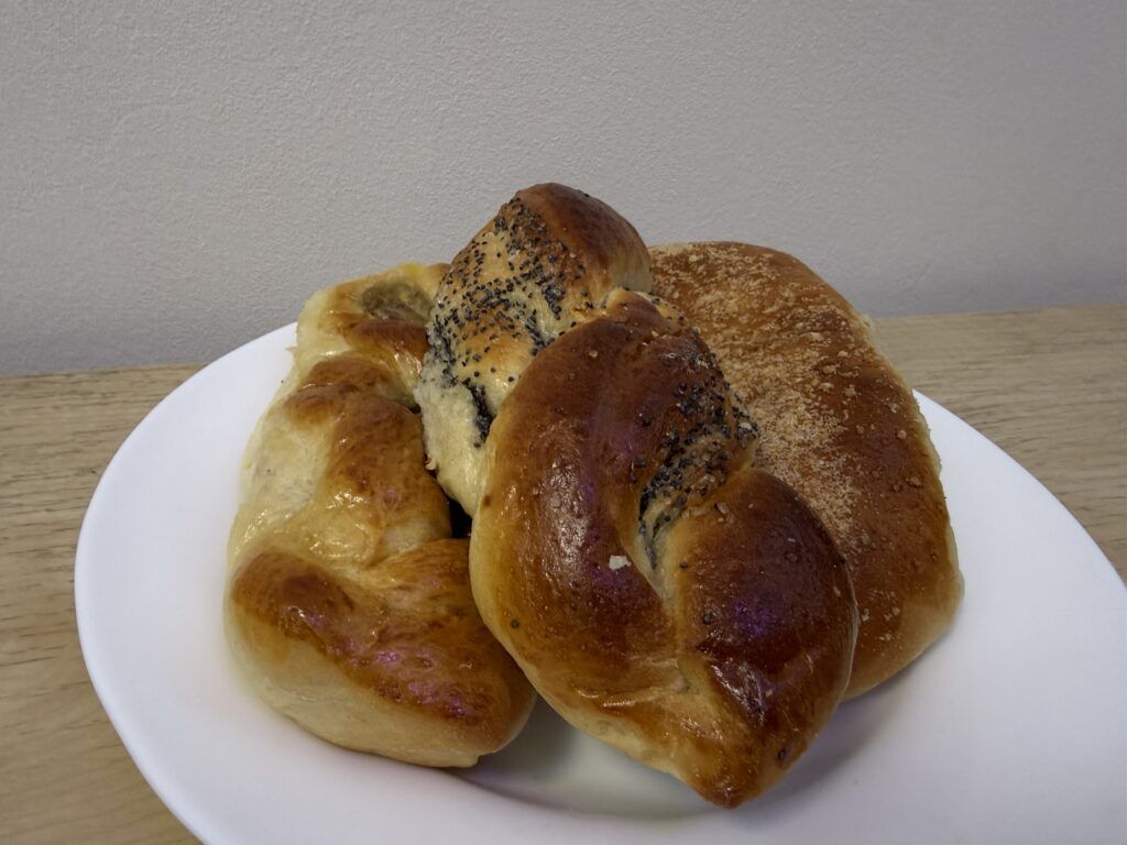 булочки с маком