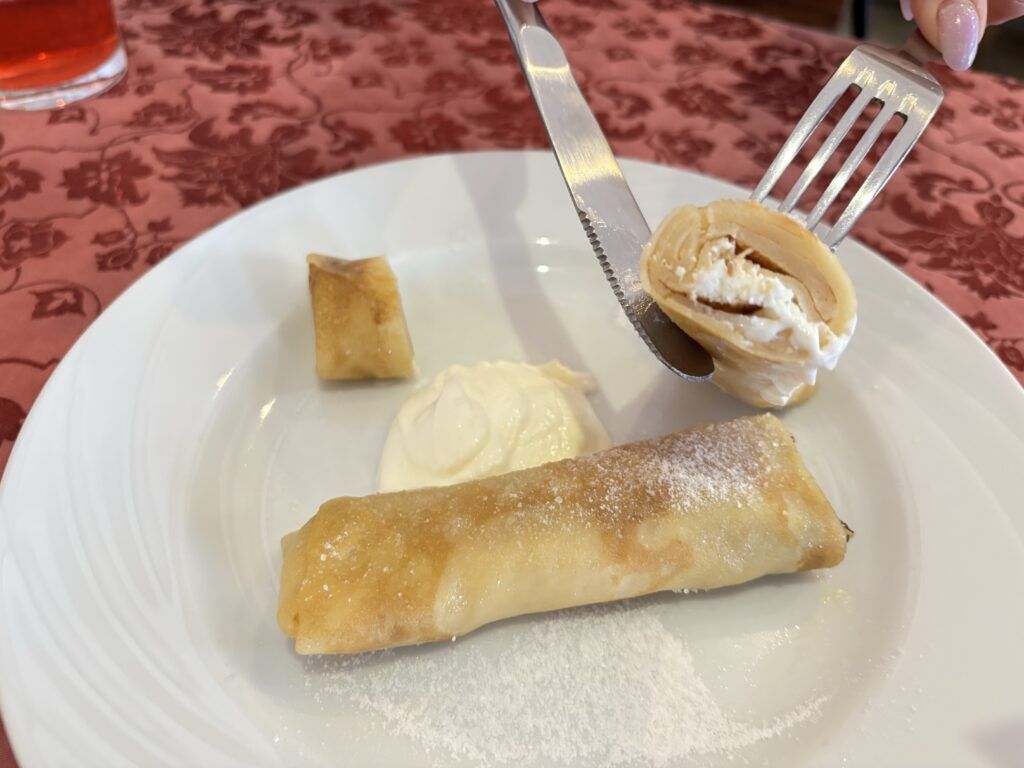 блинчики с творогом