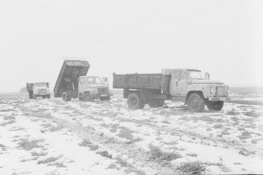 Ретрофото. Полевые работы