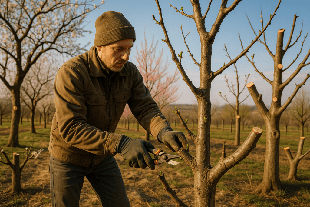 Как правильно обрезать деревья весной