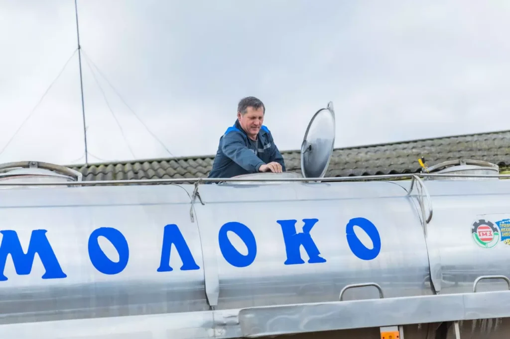 цестерна с молоком