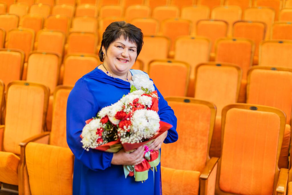 Татьяна Лычковская в Доме культуры