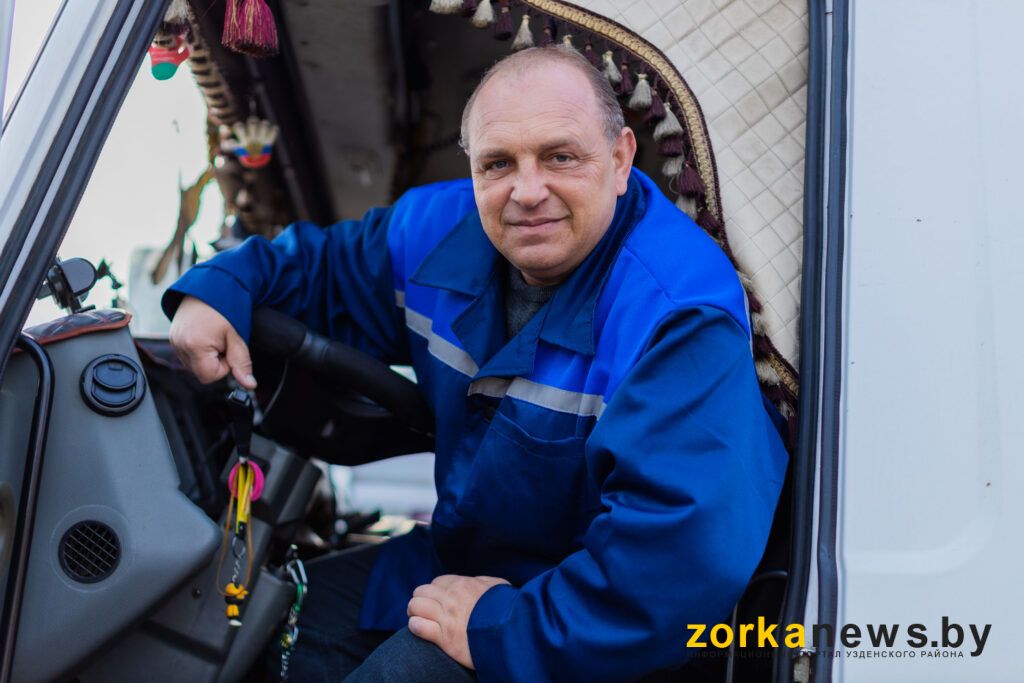 водитель мусоровоза