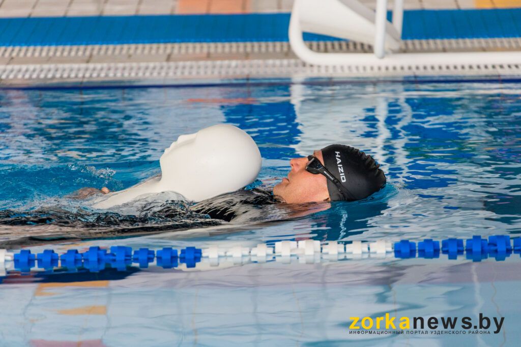 В Узде прошло районное первенство по спасанию на водах среди юношей