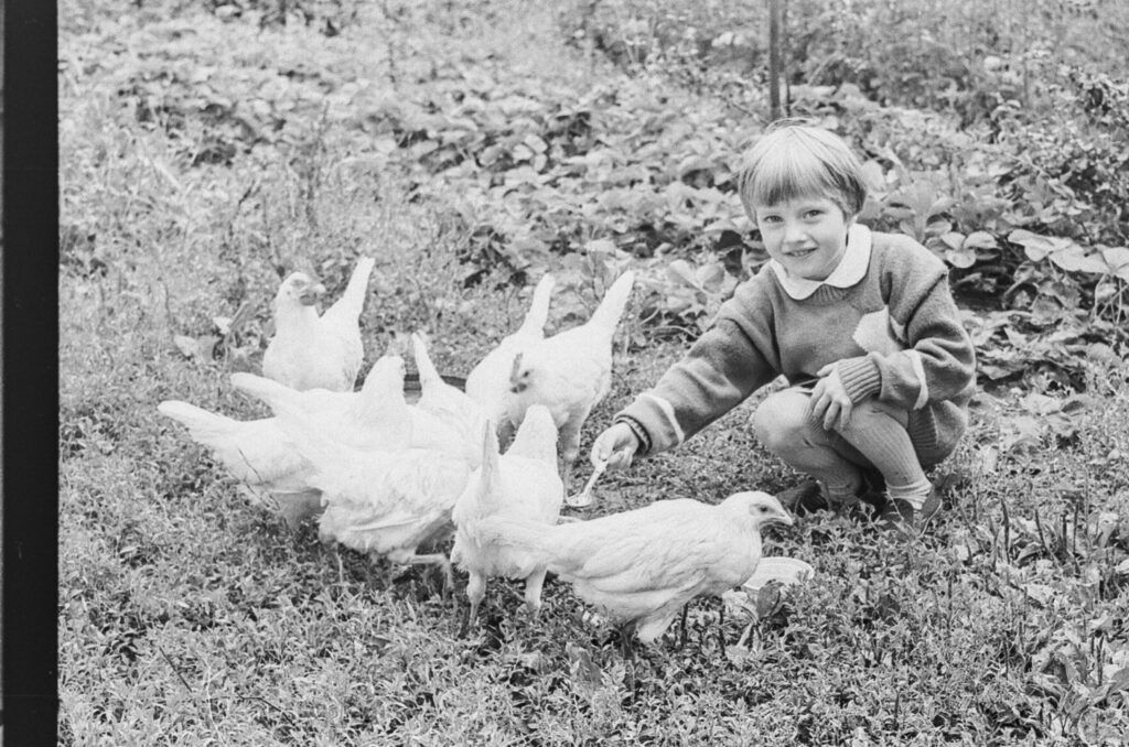 Ретрофото. Маленькая хозяйка