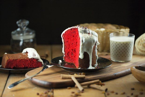 кулич Красный бархат