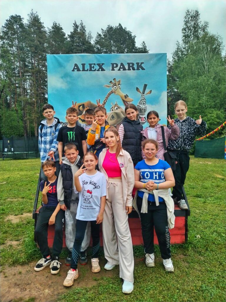 на экскурии с учениками