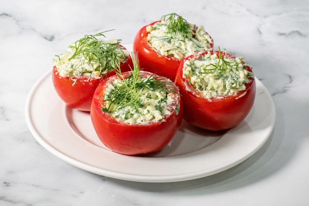 фаршированные помидоры