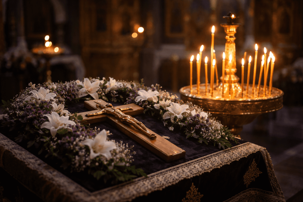 свеци, церковный крест