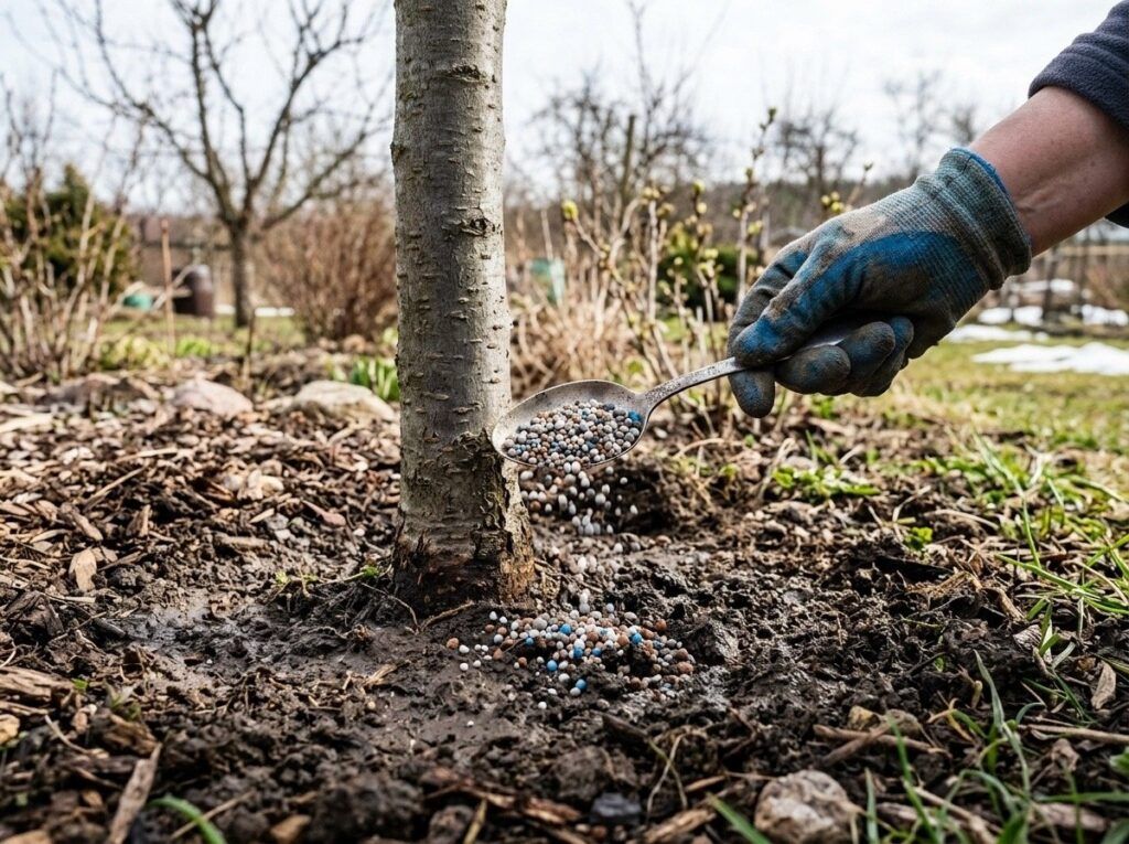 подкормка яблонь