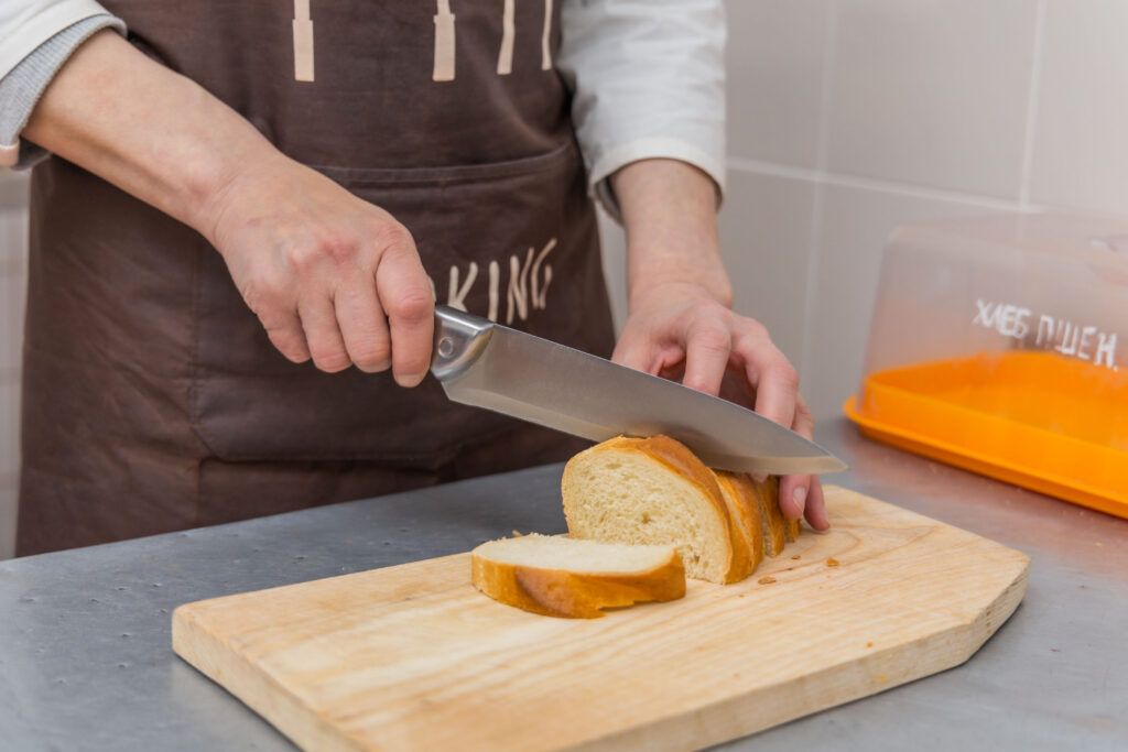 нарезка хлеба