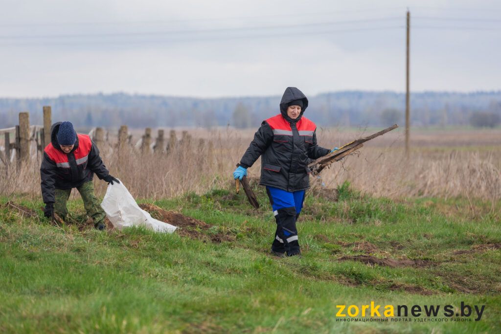 субботник в Чирвонай горке