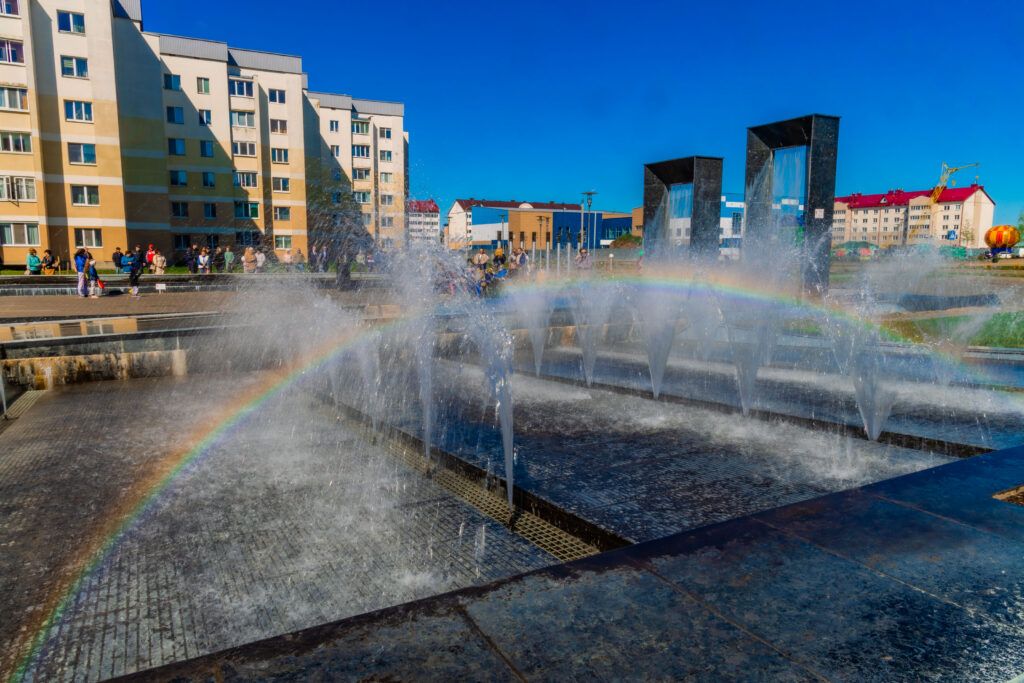 фонтан в Узде