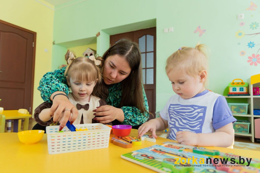 занятия в яслях