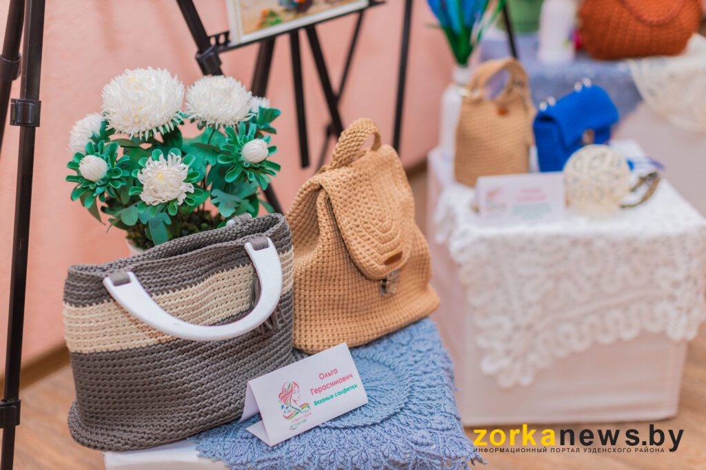 вязаные сумки