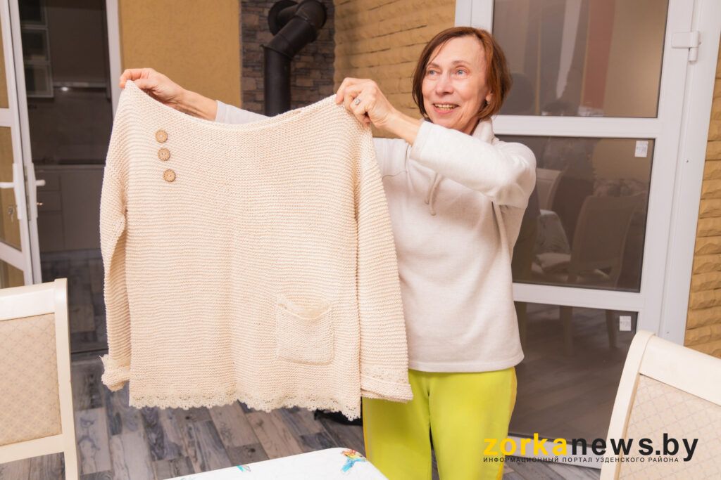 свитер своими руками