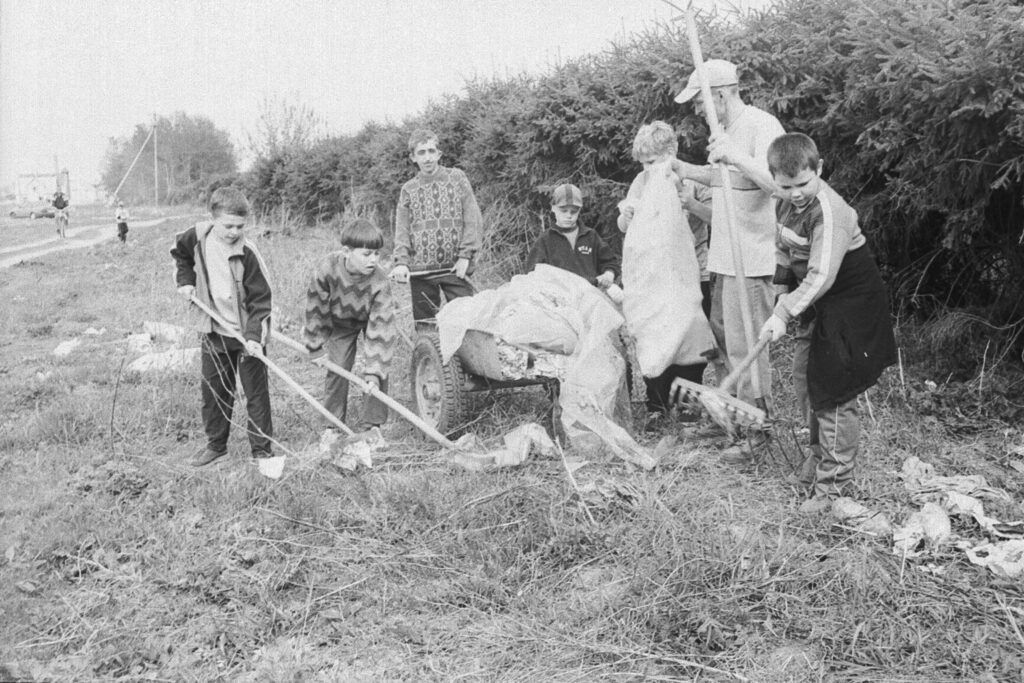 Ретрофото. Субботник