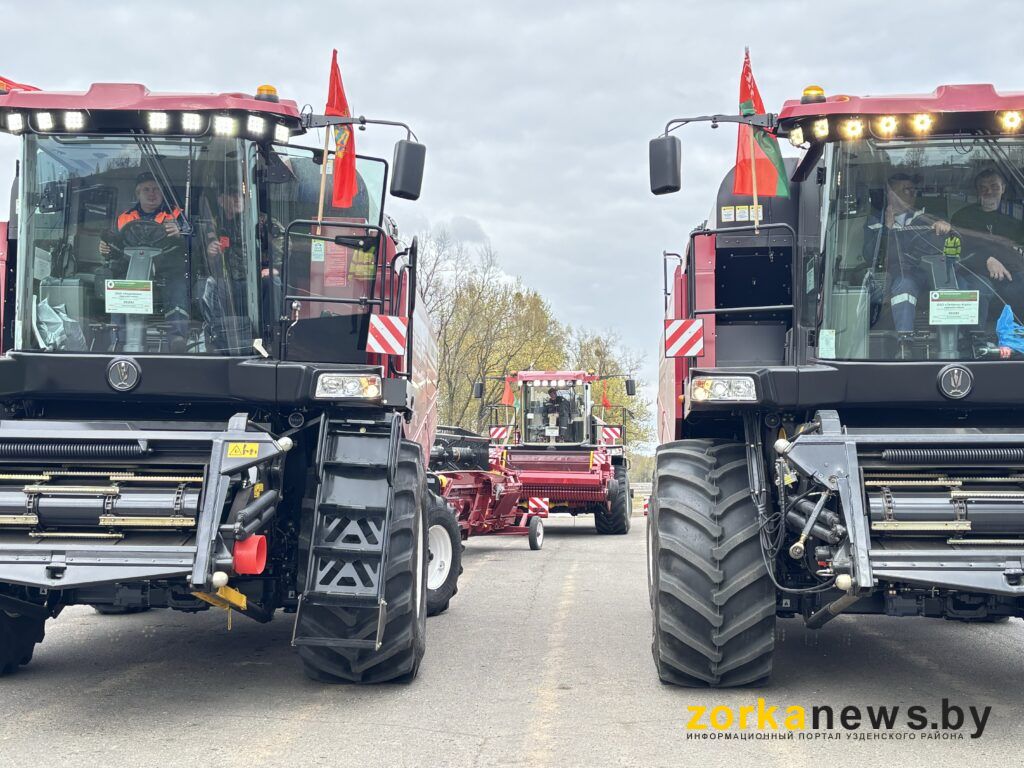 5 комбайнов «Гомсельмаш» поступило в Узденский район