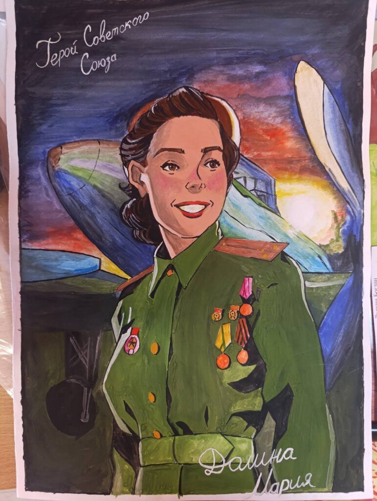 рисунок на военную тему