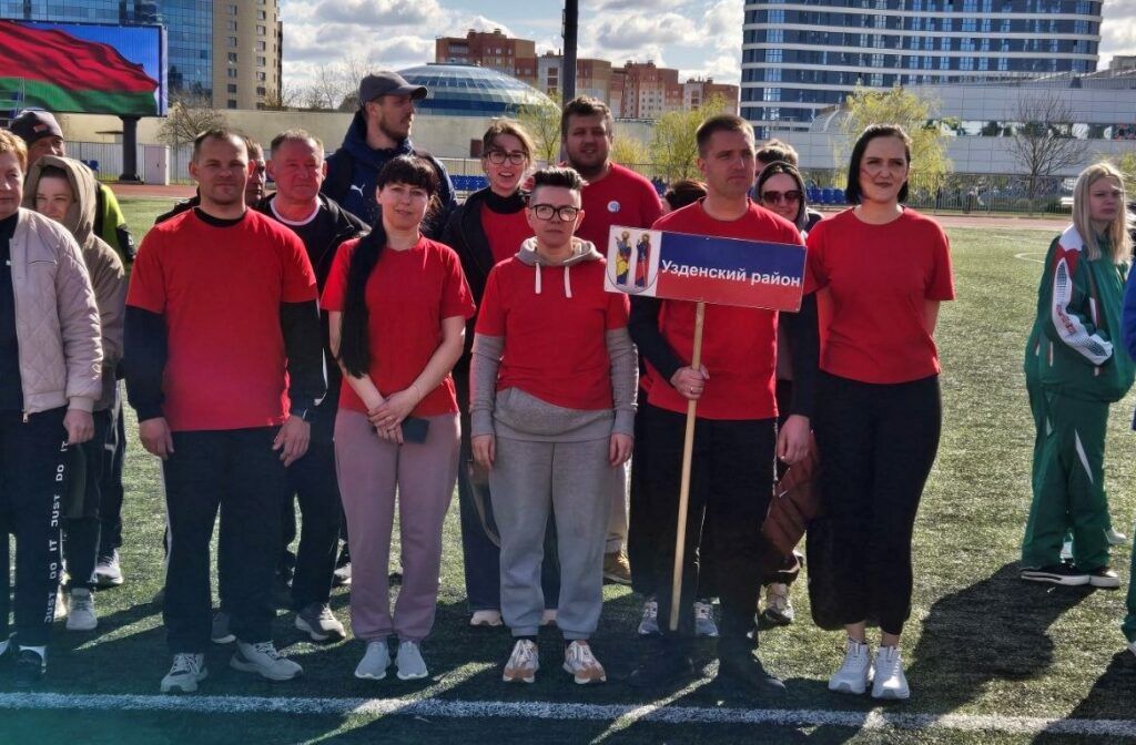 Отстрелялись на серебро. Команда Узденского района приняла участие в областной спартакиаде