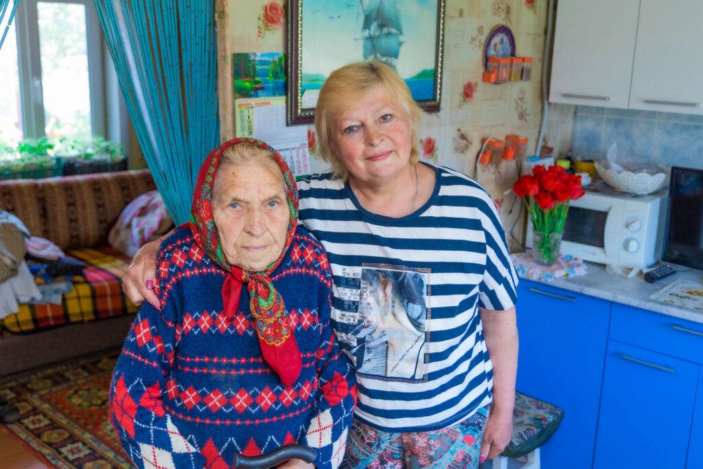 Военное детство вспоминает 90-летняя жительница Узденского района