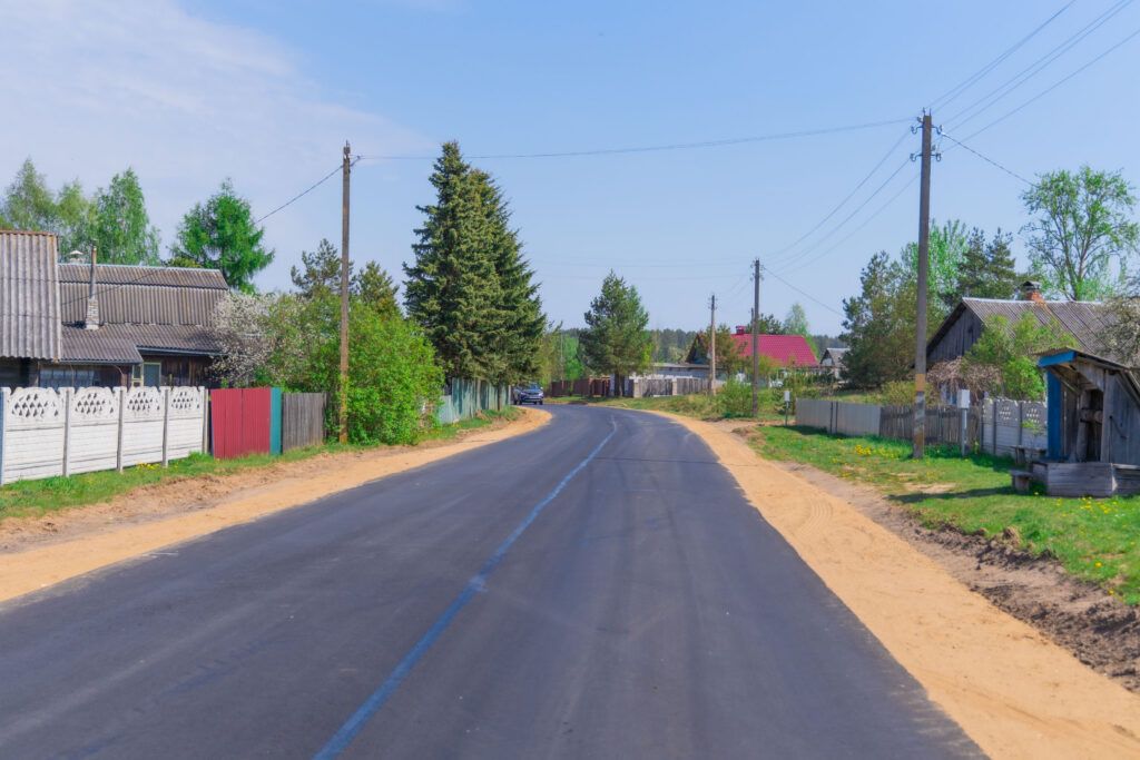Как новое асфальтовое покрытие преобразило деревню Великая Уса