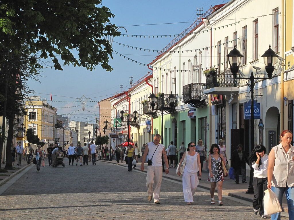 прогулка по городу