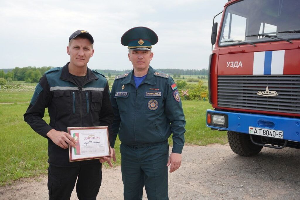 водитель пожарной машины