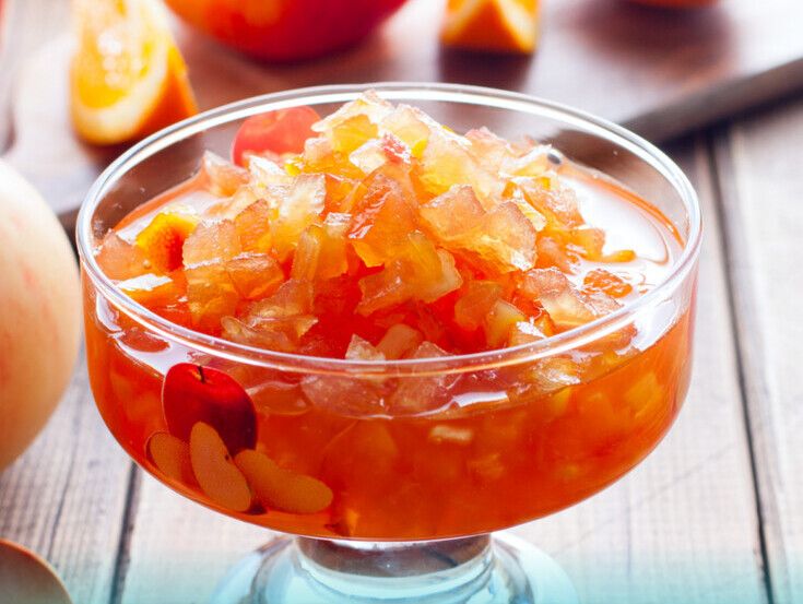 яблоки с апельсином