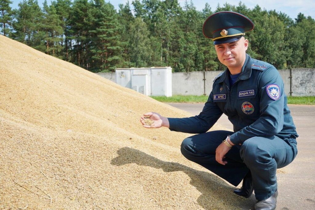 Как защищают урожай от огня в Узденском районе