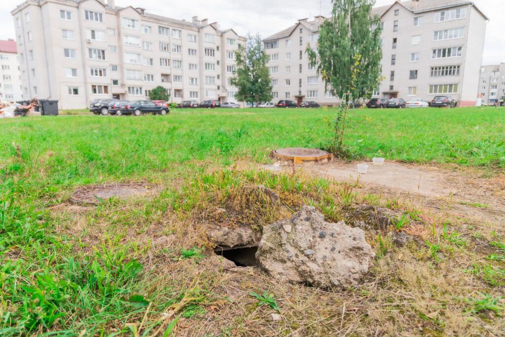 дыра в земле