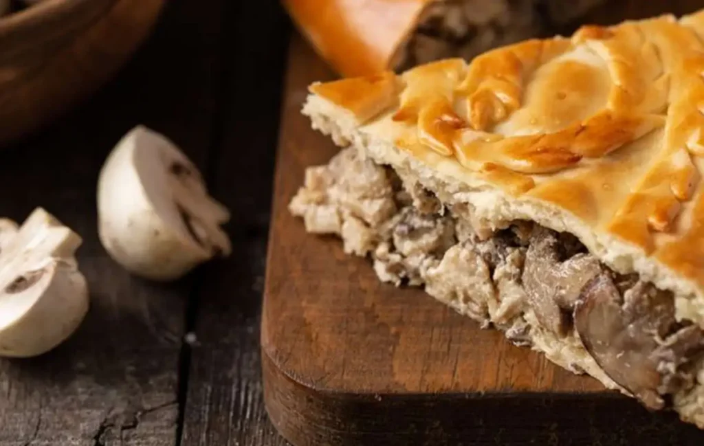 пирог с курицей